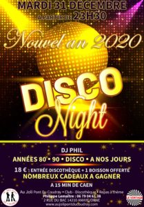 SOIREE Nouvel an 2020