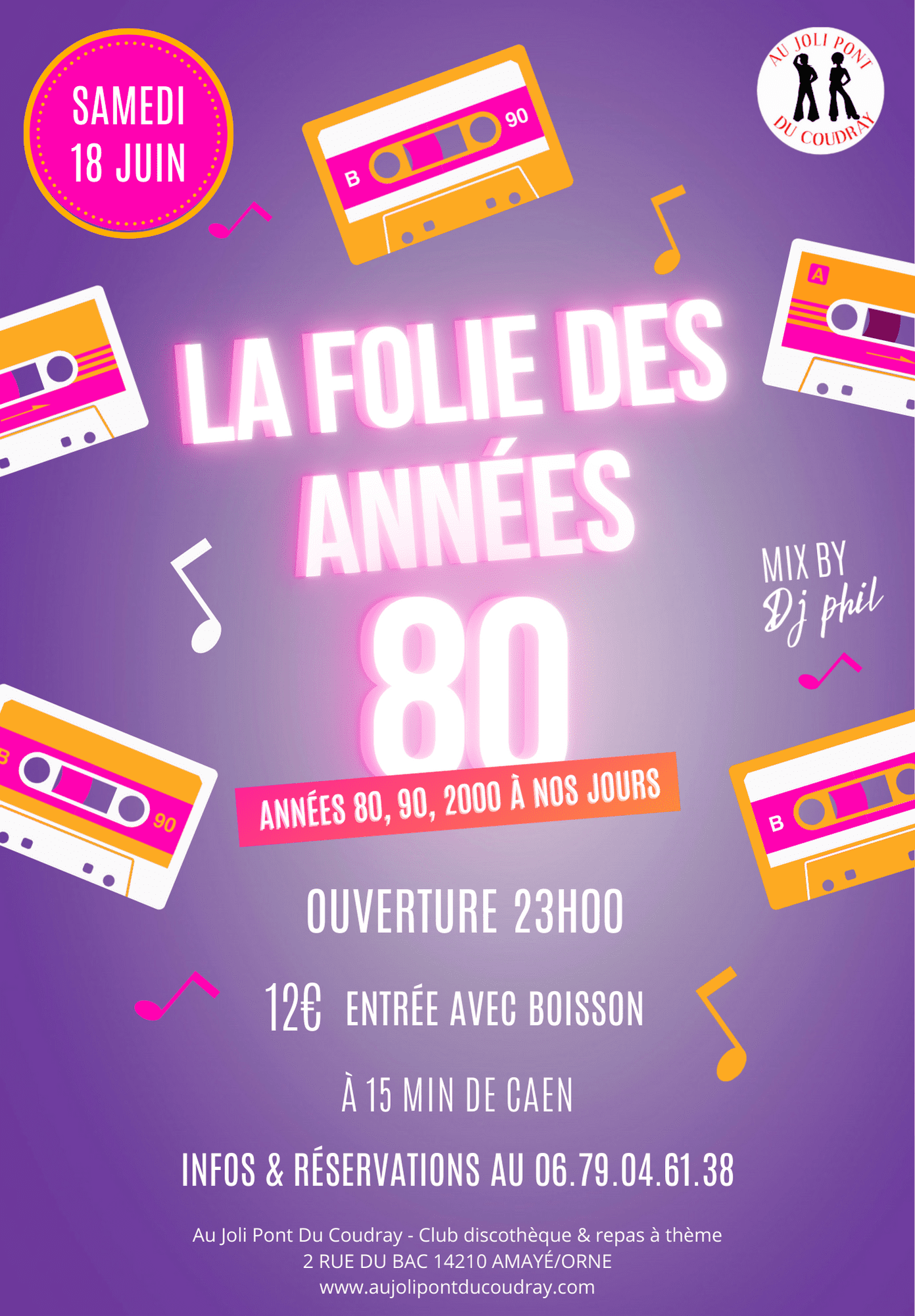06-18-22 Soirée folie années 80 06-18-22 Soirée folie années 80