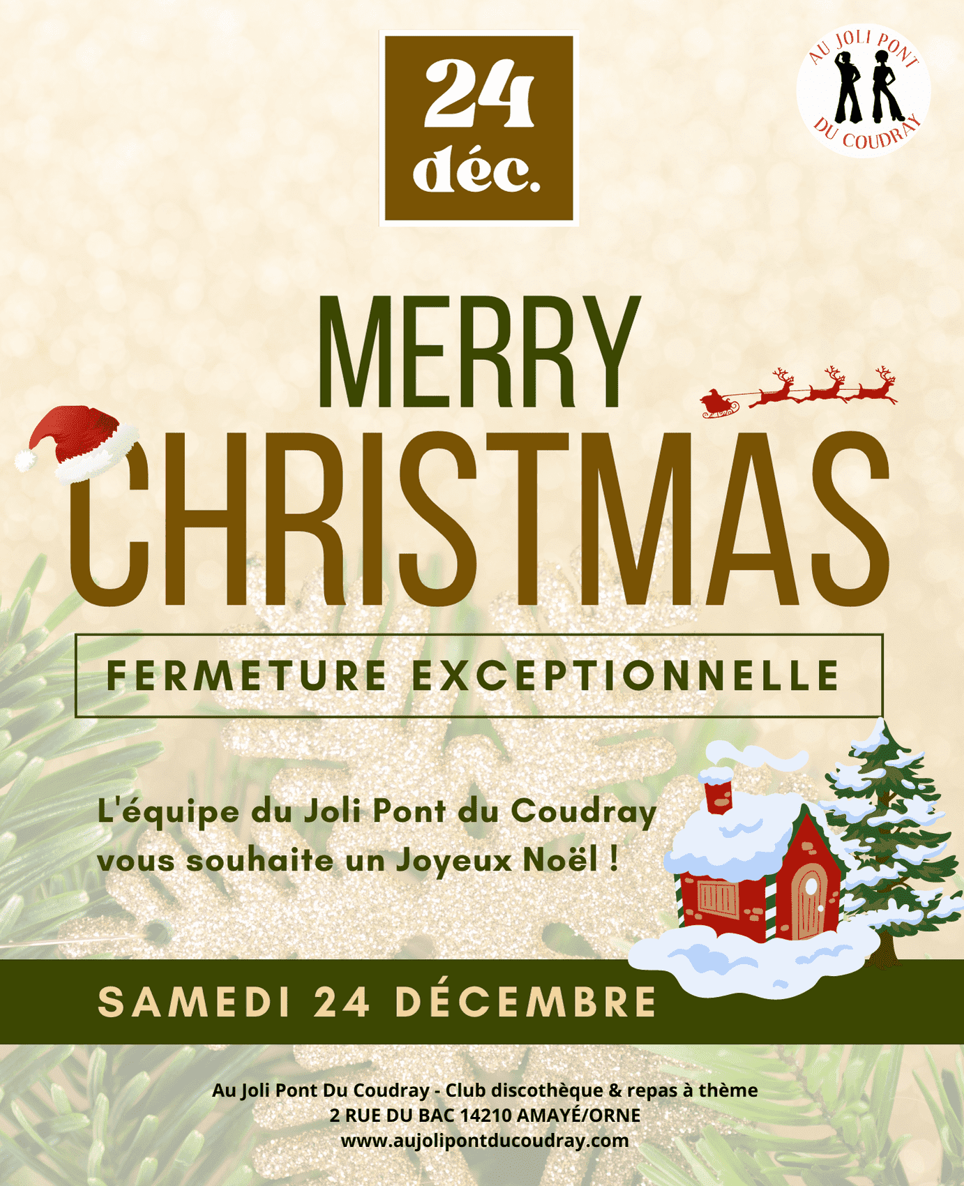 22-12-24 Fermeture Noël 22-12-24 Fermeture Noël