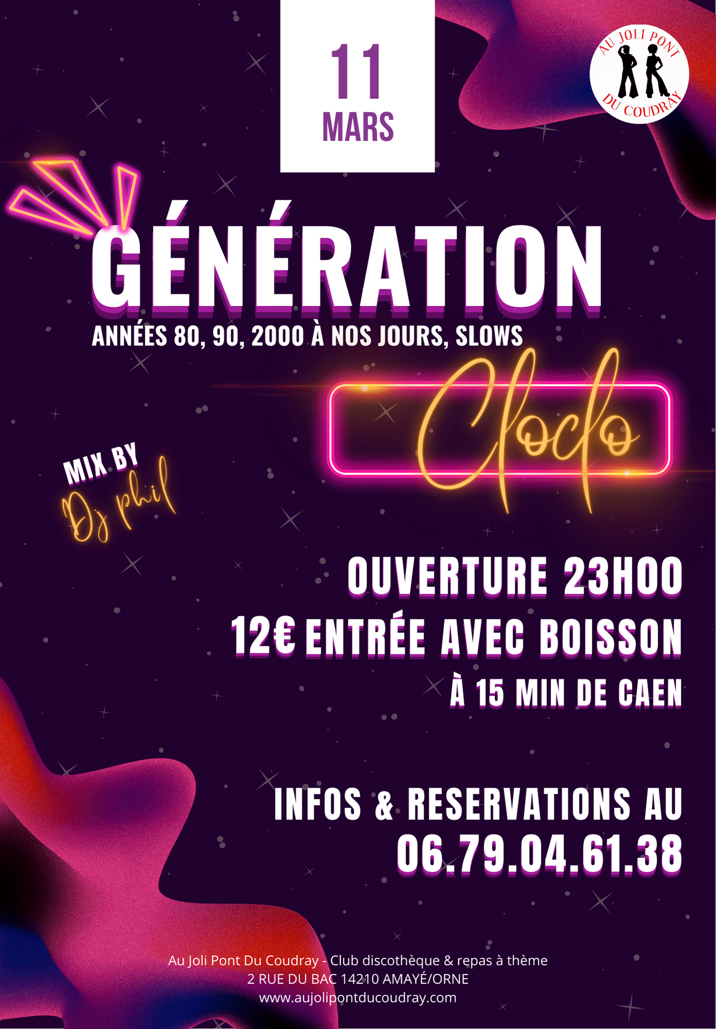 23-03-11 Soirée Génération Cloclo 23-03-11 Soirée Génération Cloclo