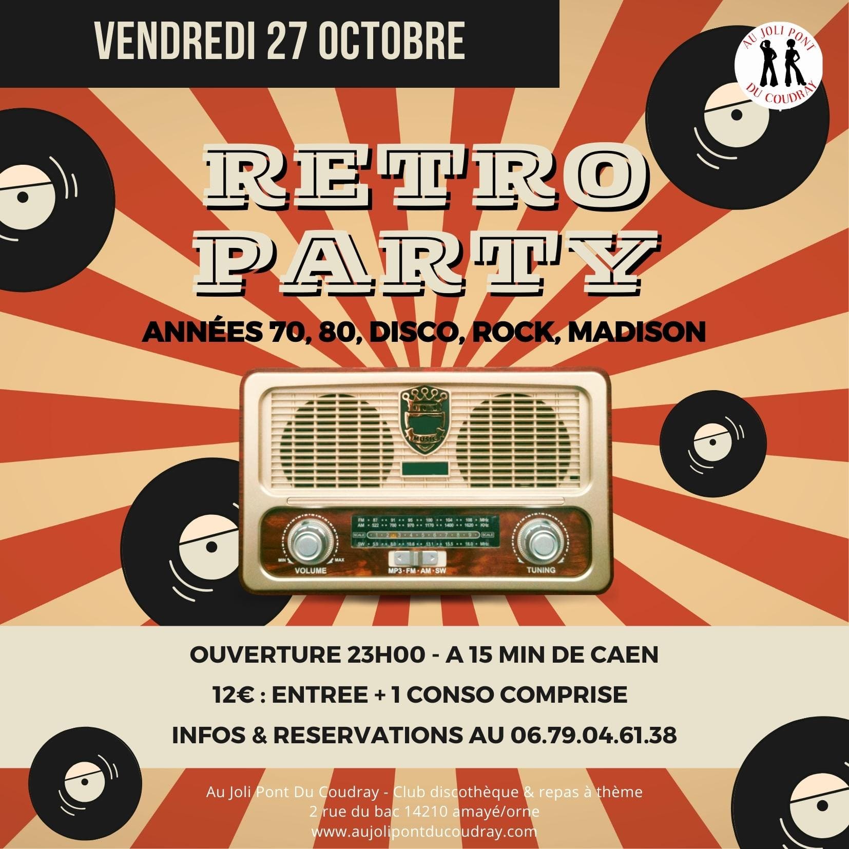 23-10-27 Soirée Retro party