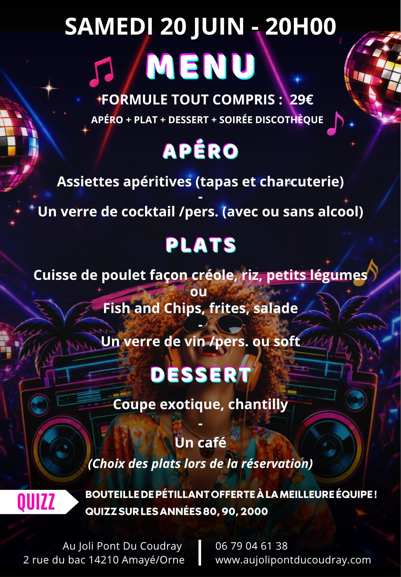 26-06-20 Menu Fête de la Musique