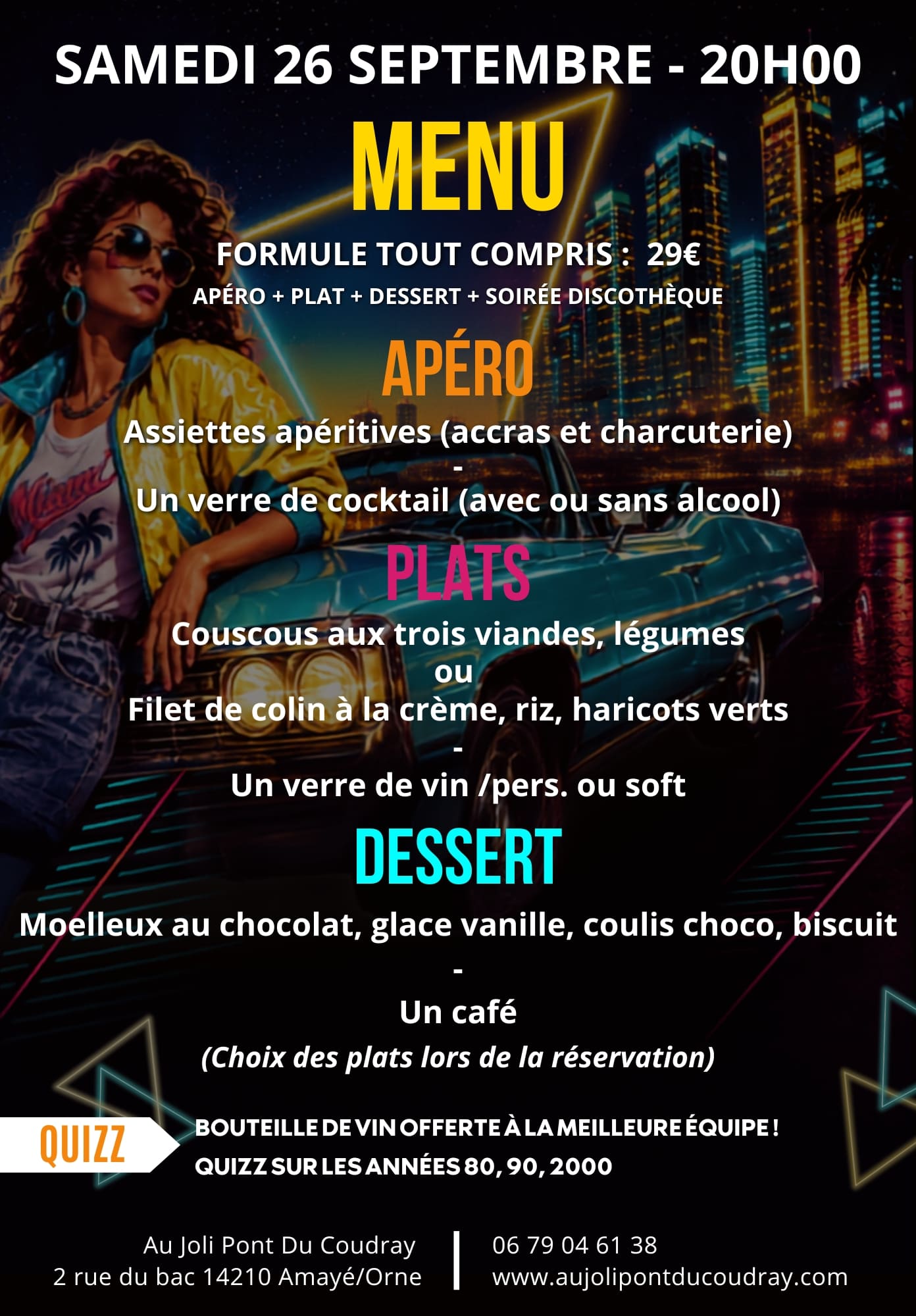 26-09-26 Dance Party Menu